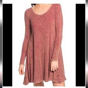PPLA Waffle Weave Swing Dress